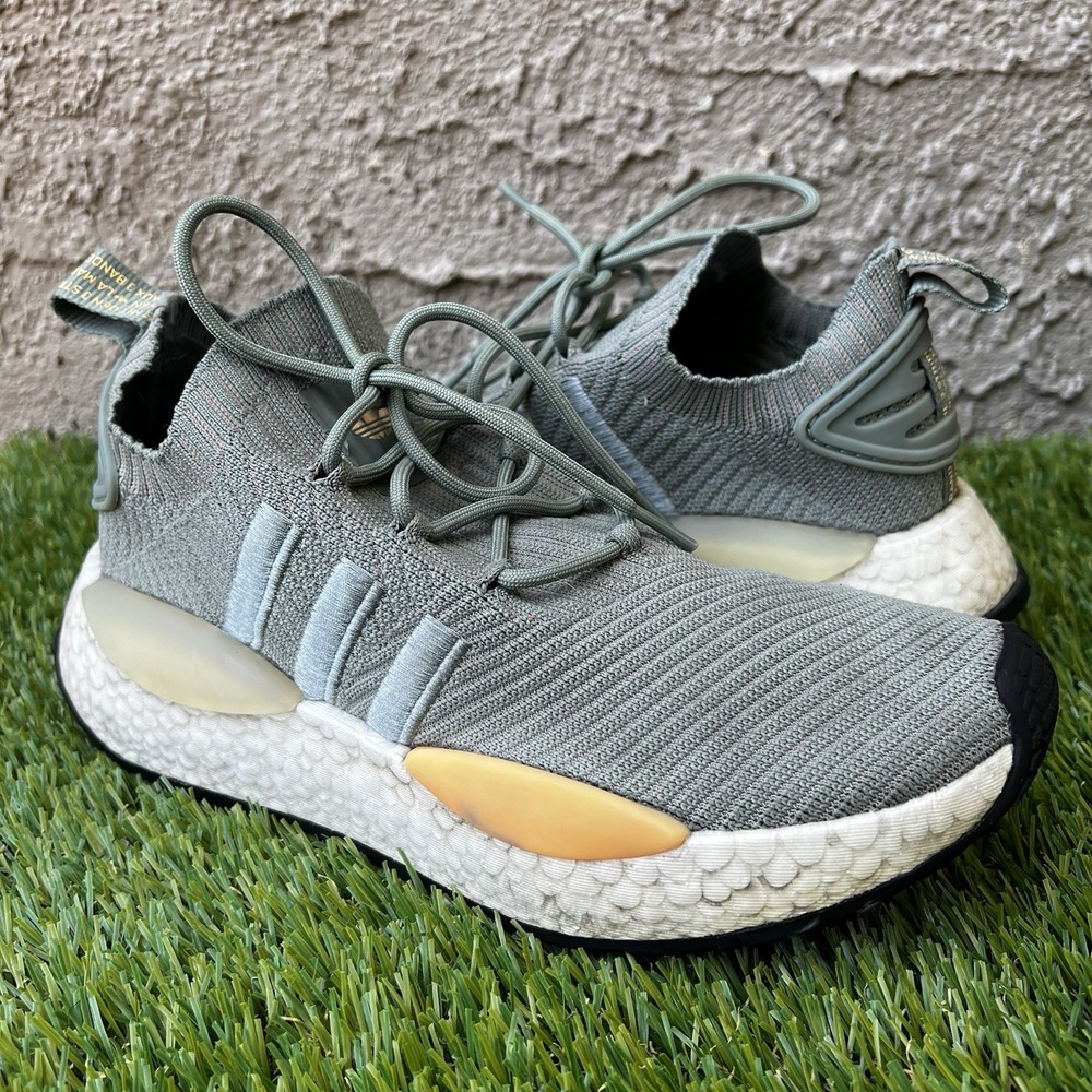 adidas Shoes Women Size 9 NMD_W1 sneakers Silver Green Acid Orange